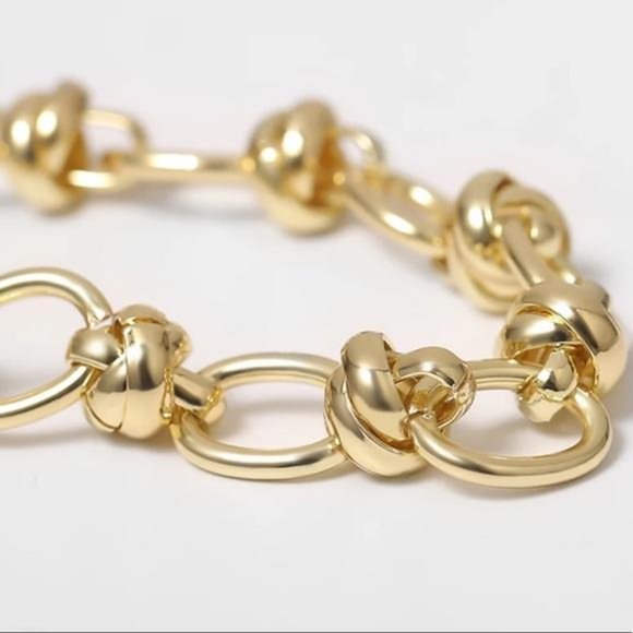 NEW 18K GOLD LAYERED THICK CHAIN CHOKER NECKLACE, NICE NECKLACE, CUTE NECKLACE - Picture 5 of 9